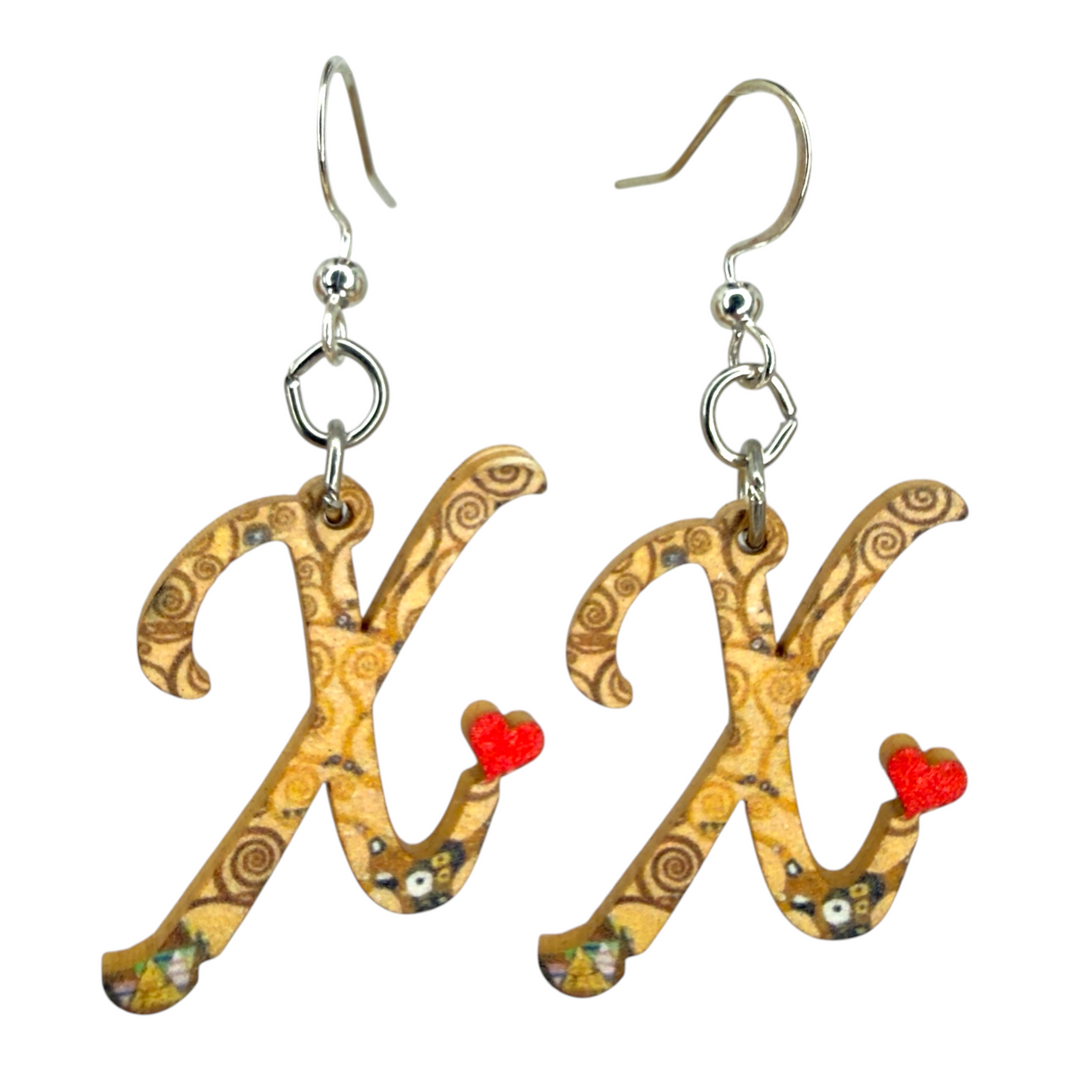 Champagne · X Earrings