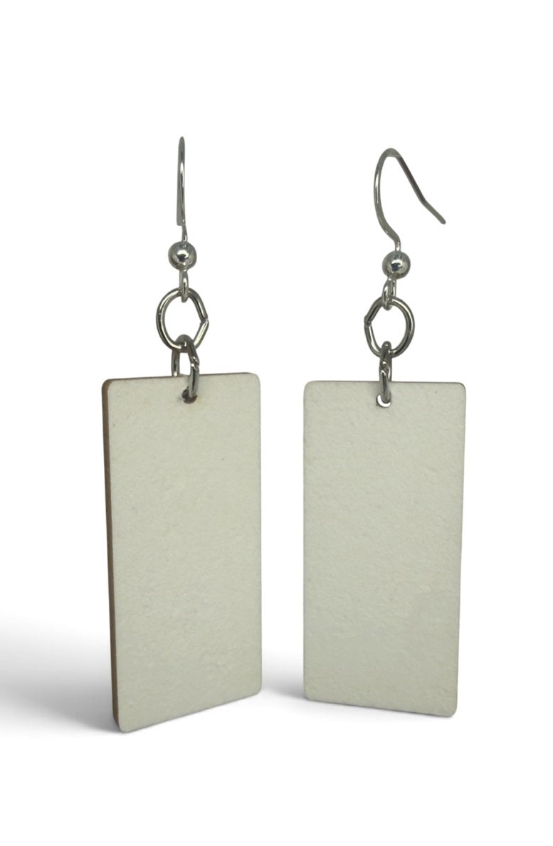 Floating Water Piano Earrings