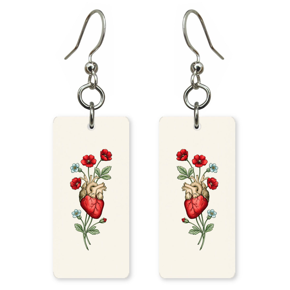 Blooming Heart Earrings | FW226