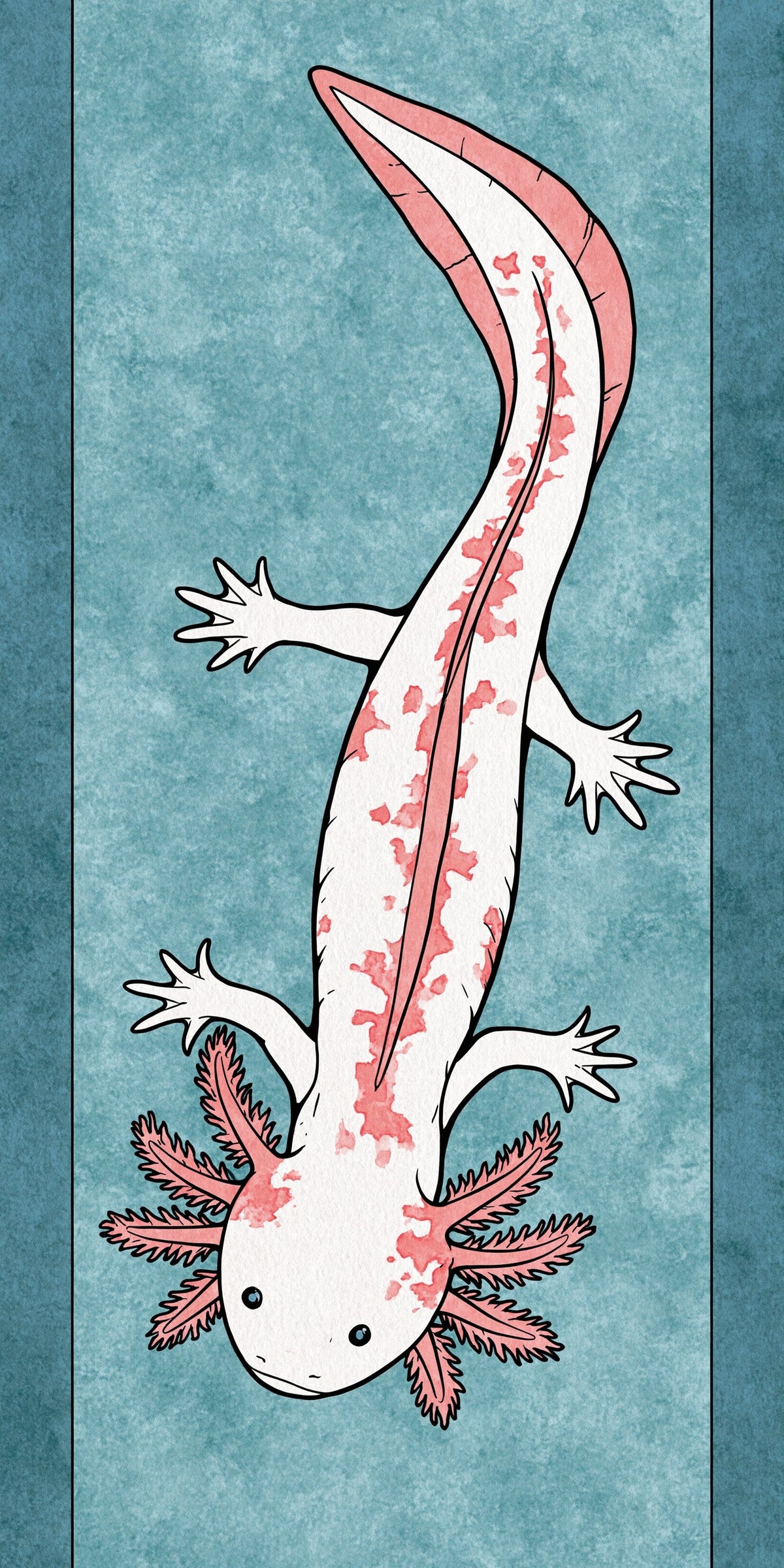 Pale Axolotl Earrings