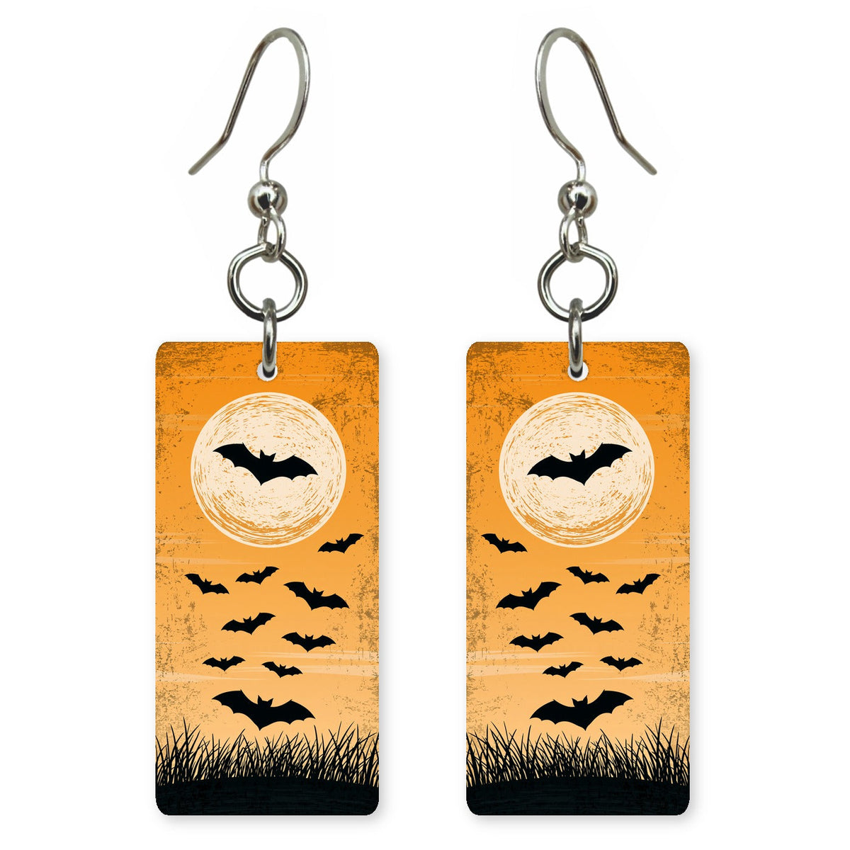 Bat Flight Moon Earrings | FW250