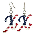 USA · X Earrings