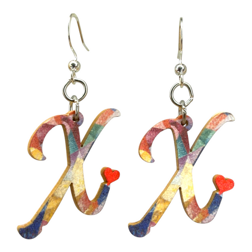 Coral X Earrings
