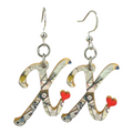 Antique Ivory X Earrings