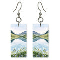 She's Choosing Montana Earrings | Mountain Lake Reflection | SC26A