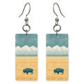 She's Choosing Montana Earrings | Bison Plains | SC26B