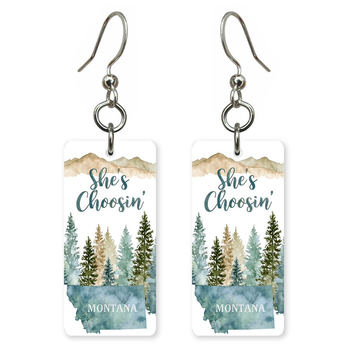 She's Choosing Montana Earrings | Misty Pines | SC26D