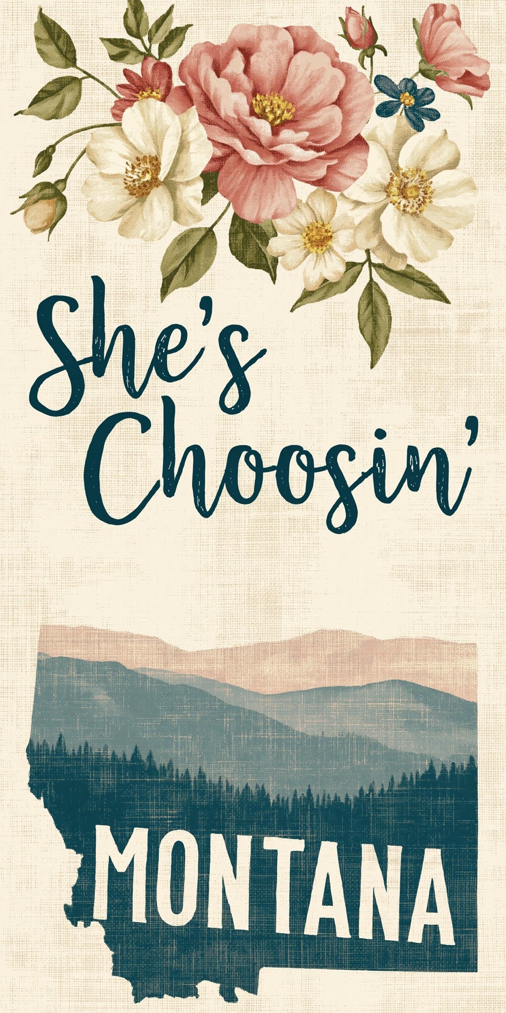 She's Choosing Montana Earrings | Rose Mountains