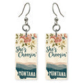 She's Choosing Montana Earrings | Rose Mountains | SC26G