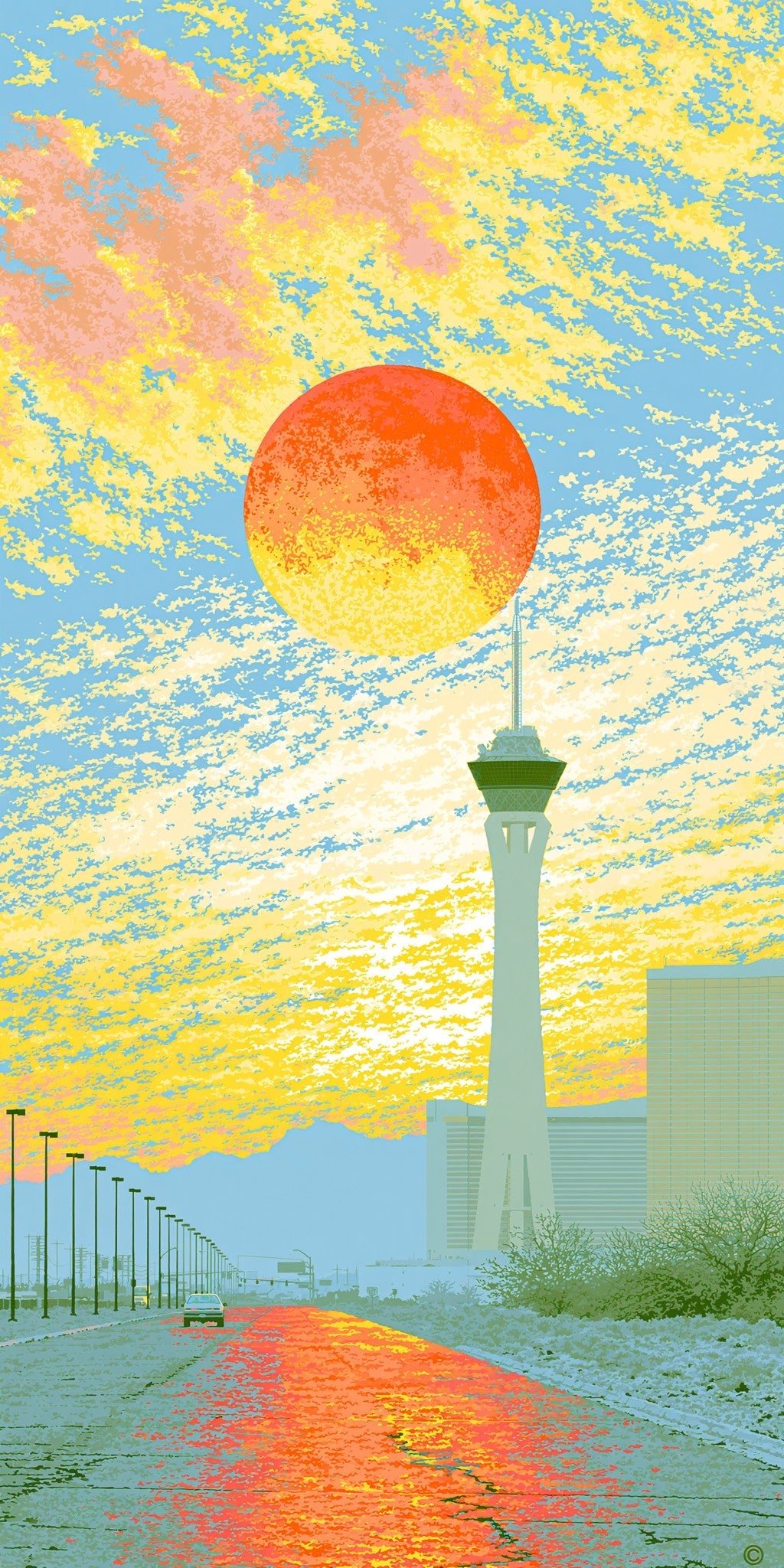 She's Choosing Nevada Earrings | Las Vegas Art VIII