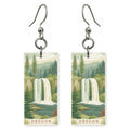 She's Choosing Oregon Earrings | South Falls Text Oregon | SC37B18