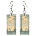 She's Choosing South Carolina Earrings | Green Cypress Reflections | SC40B11