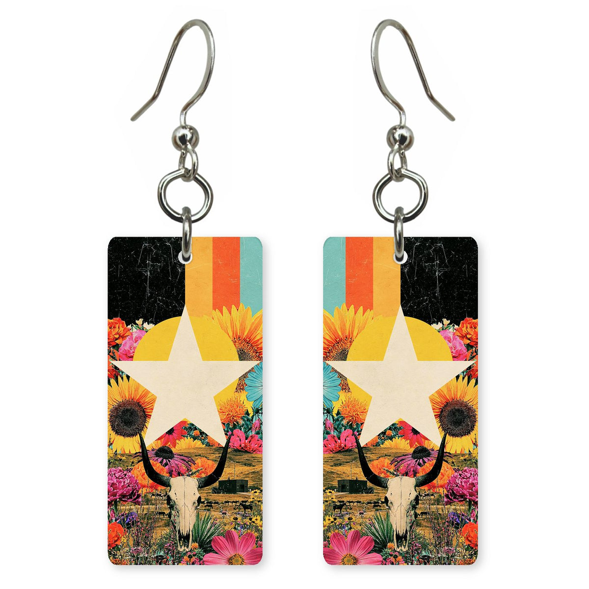 She's Choosing Texas Earrings | Texas Star Flag | SC43B18