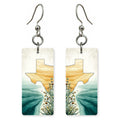 She's Choosing Texas Earrings | Texas Art | SC43B2