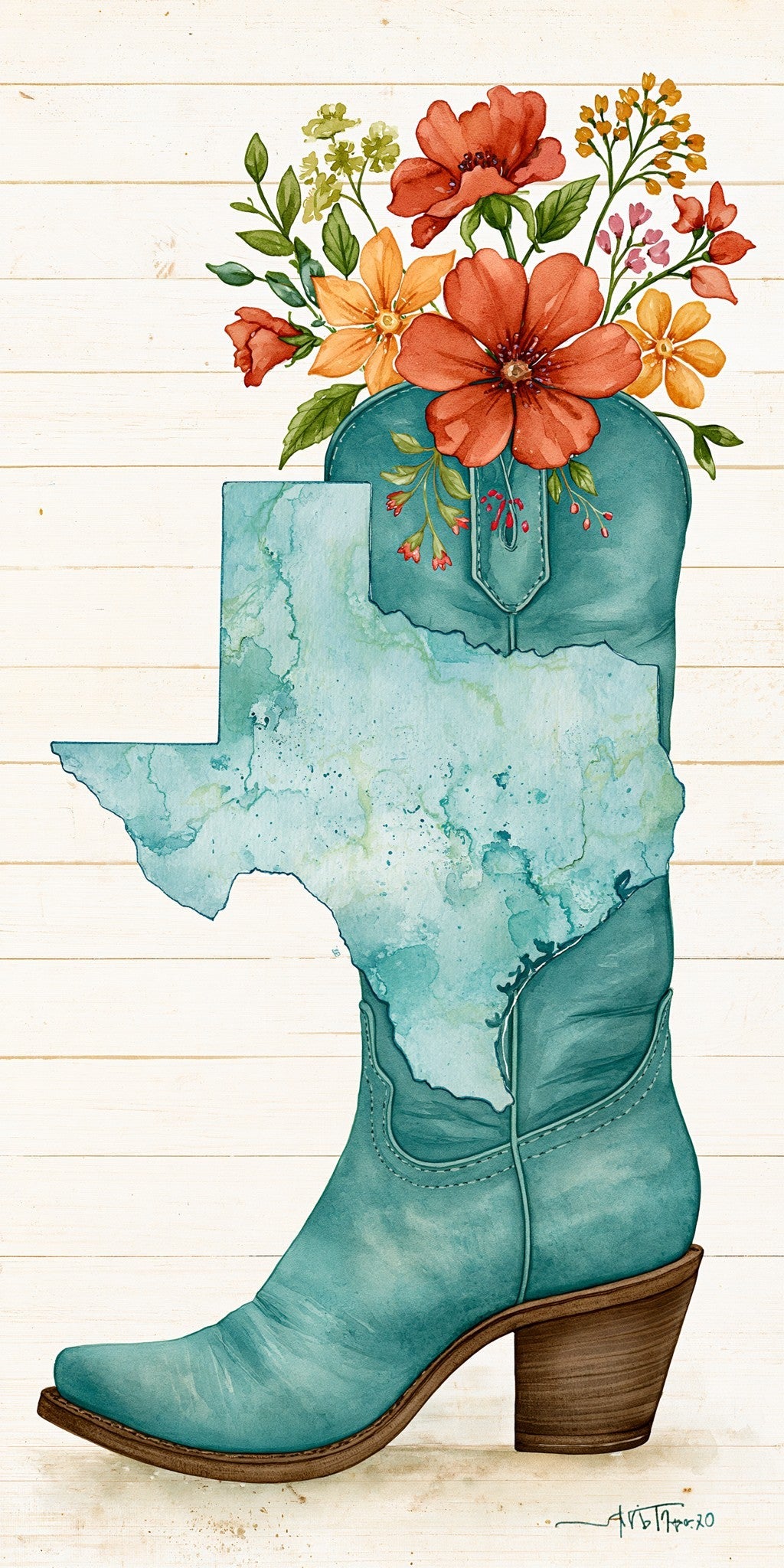 She's Choosing Texas Earrings | Texas Art IV