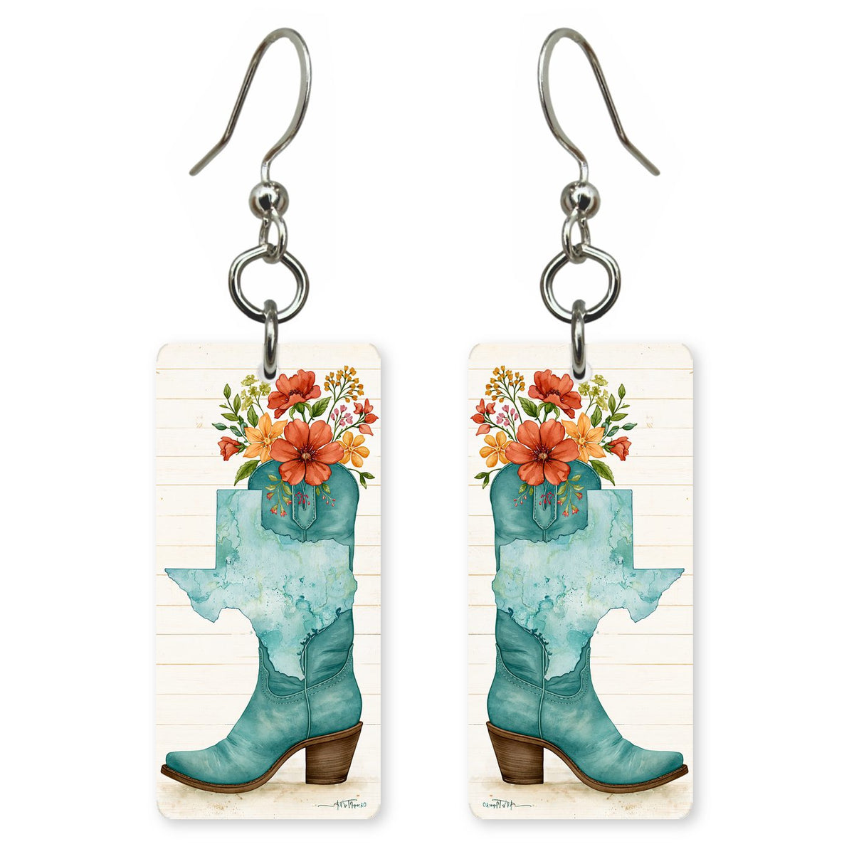 She's Choosing Texas Earrings | Texas Art IV | SC43B7