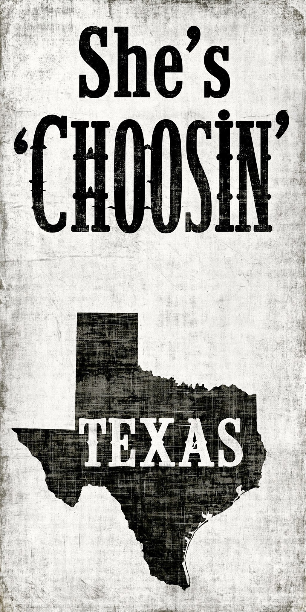 She's Choosing Texas Earrings | Black Plank