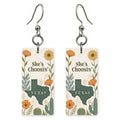 She's Choosing Texas Earrings | Cactus Florals | SC43G
