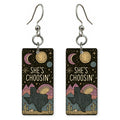 She's Choosing Texas Earrings | Night Desert Moon | SC43O
