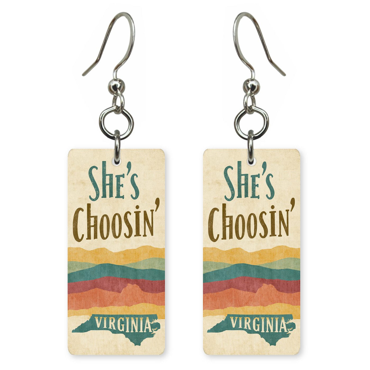 She's Choosing Virginia Earrings | Ridge Sunset | SC46A