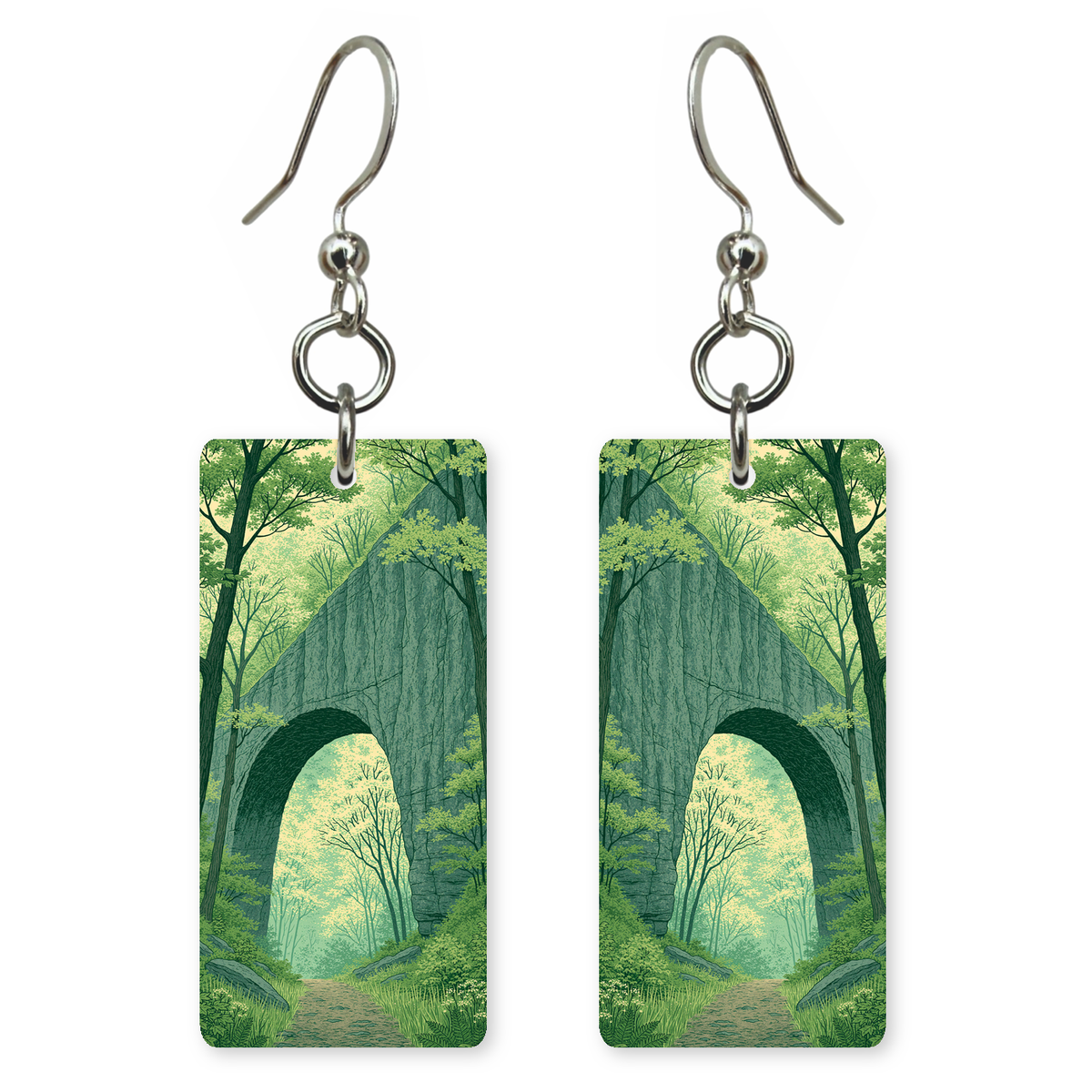 She's Choosing Virginia Earrings | Natural Bridge Forest | SC46B5