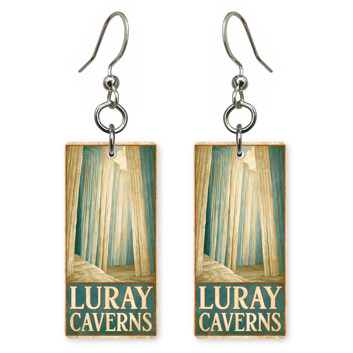 She's Choosing Virginia Earrings | Luray Caverns Columns | SC46B7
