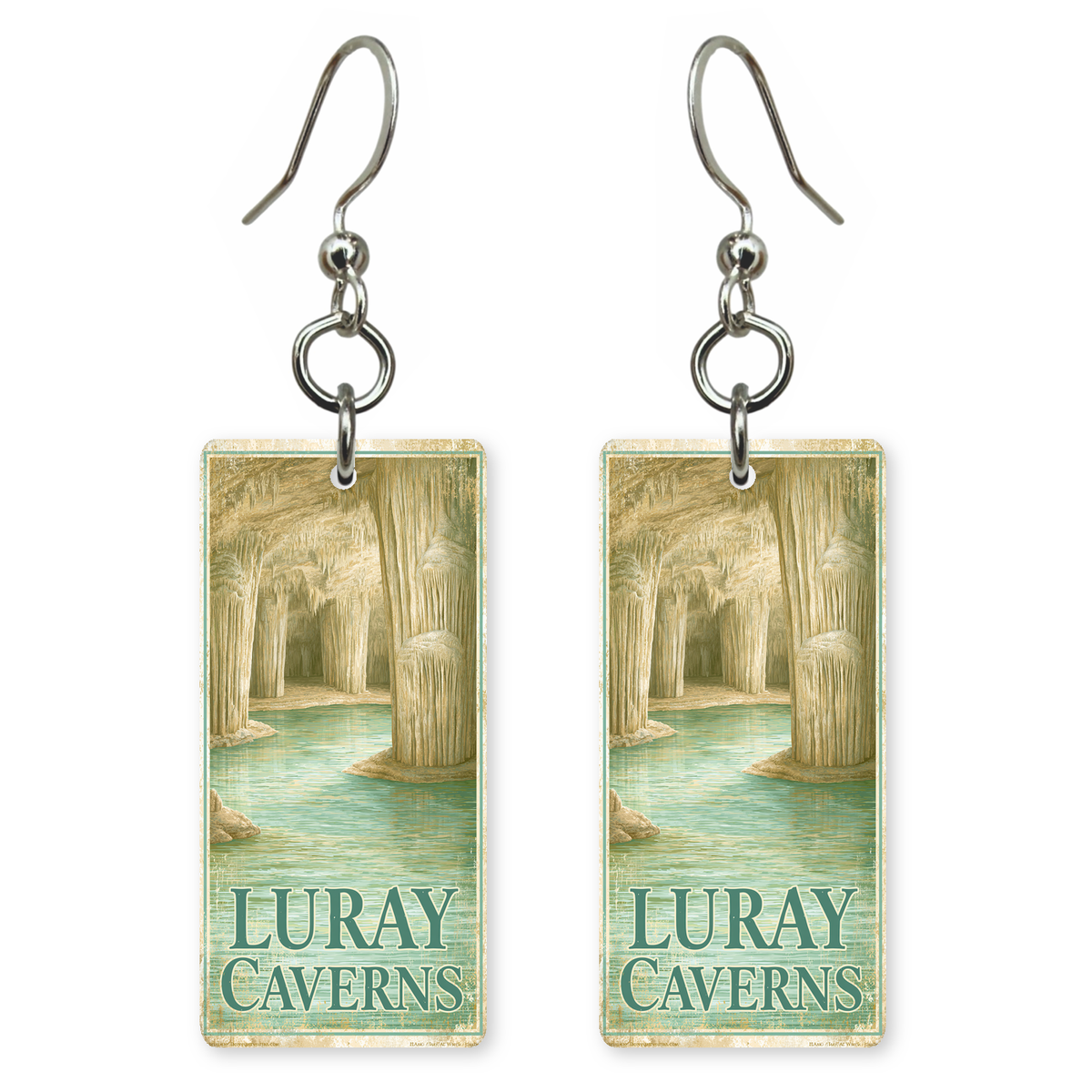 She's Choosing Virginia Earrings | Luray Caverns Pool | SC46B8