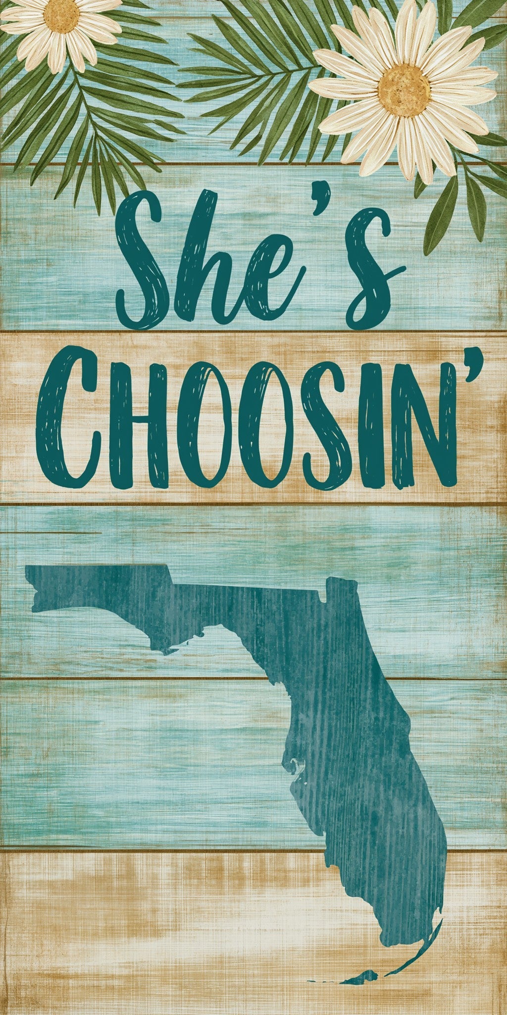 She's Choosing Florida Earrings | Tropical Plank